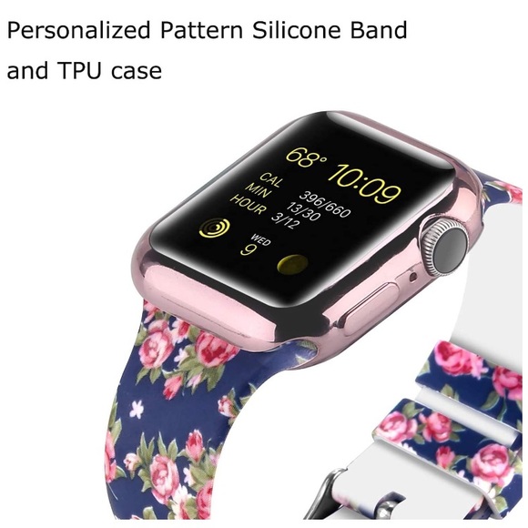 Apple Watch Band/Screen Protector TPU Case Soft - Picture 5 of 7